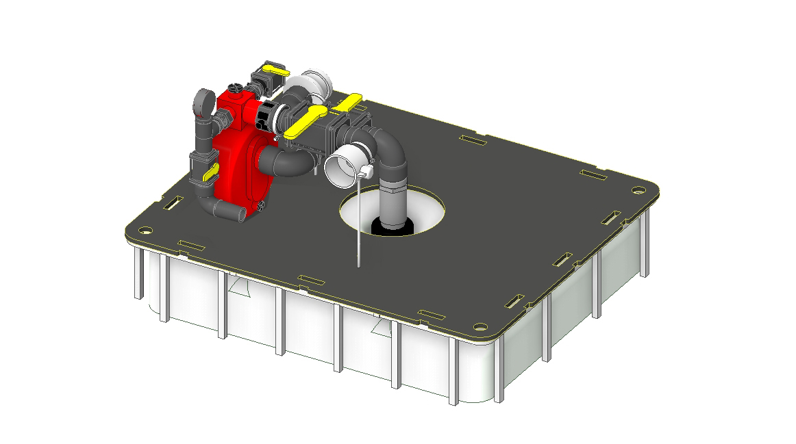Top for an IBC
