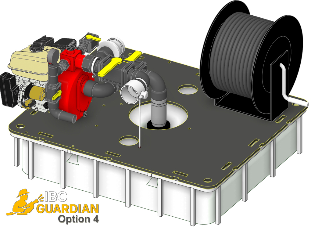 IBC Guardian IV Topper and Pump System IBC Guardian IV Topper and Pump System