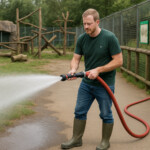 IBC Guardian Tote Topper and Pump - Zoo Washdown Scenario