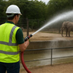 IBC Guardian Tote Topper and Pump System for Sluicing Down